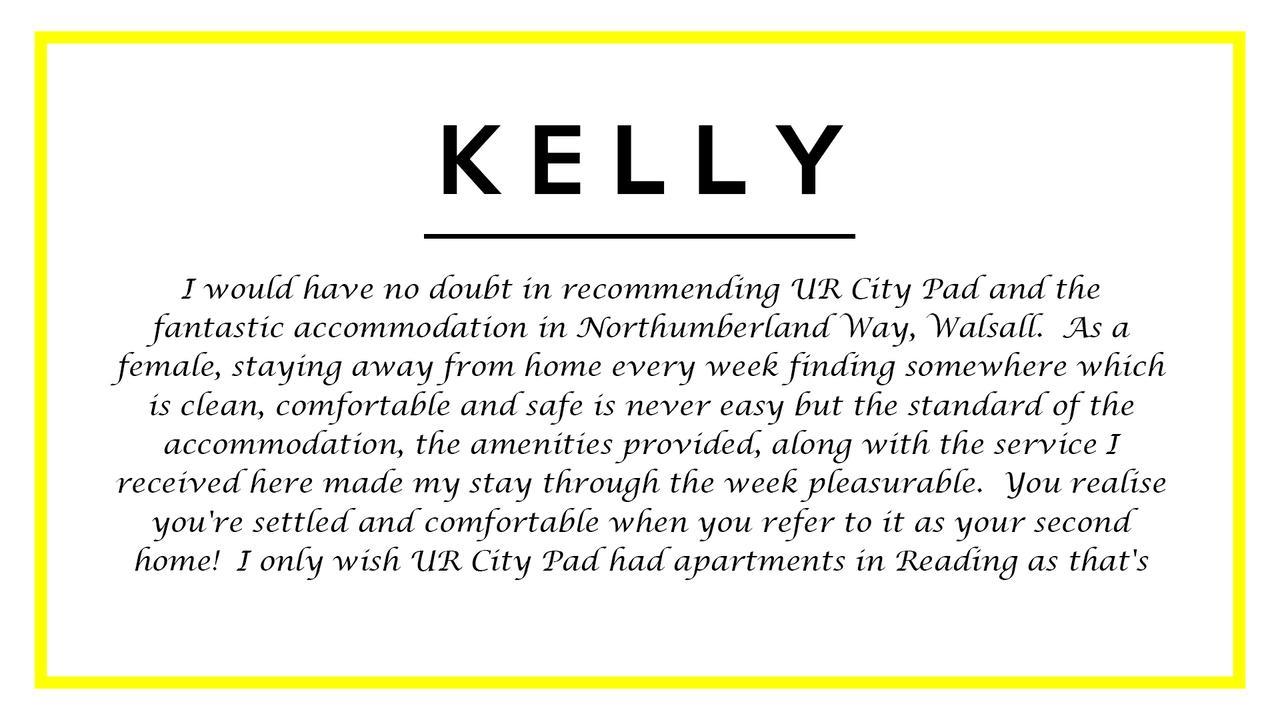 Ur City Pad - Regent Wharf Walsall Eksteriør bilde